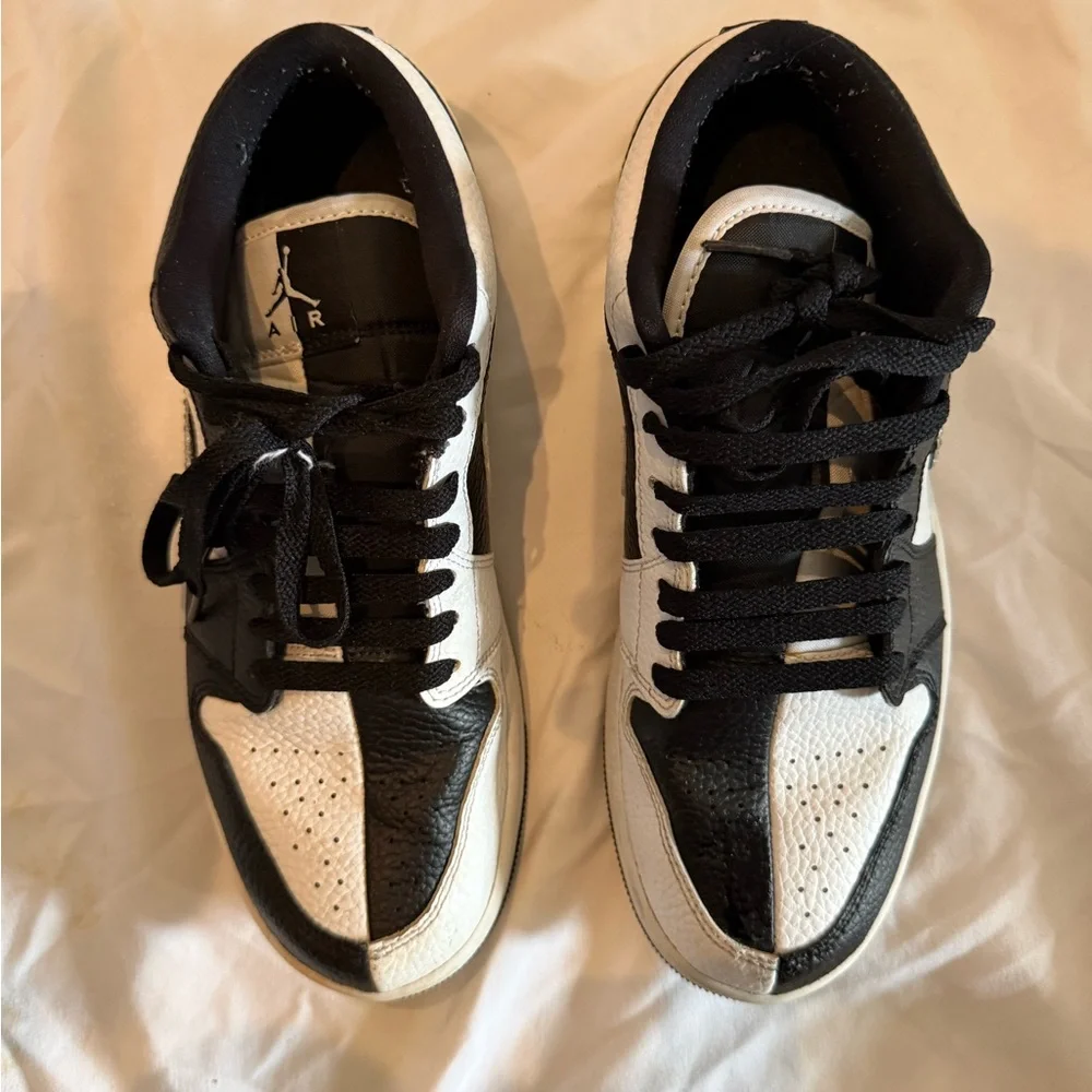 Jordan Low Homage Reverse Panda 💎 Blinged Out 💎 - Picture 5 of 9
